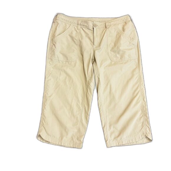 The North Face Horizon II Beige Tan UPF 30 Performance Capri Pants Size 10 - Picture 3 of 16
